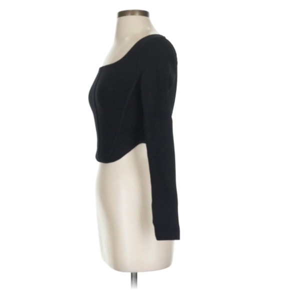 Aritzia Babaton Sculpt-Knit Corset Long Sleeve Top Size XS– Structured - Picture 4 of 6